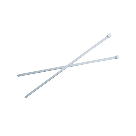 Burndy Natural Nylon 6/6 Cable Tie, 4" Max. Bundle Dia, 50 Lbs, 15.50" Long, CT50400M